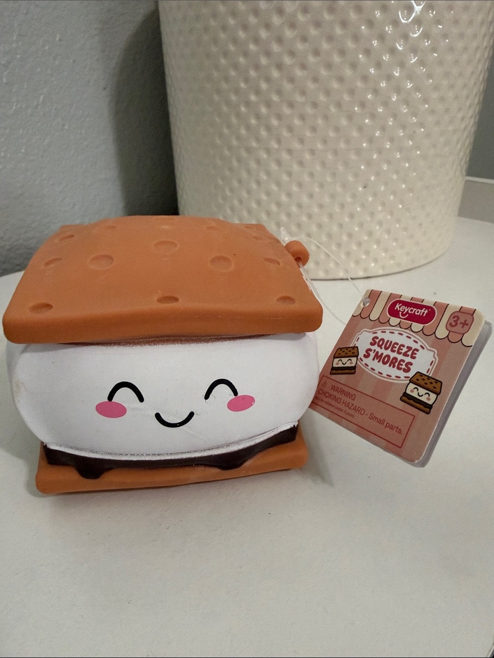 Viral Keycraft Squeeze S'mores Squishy